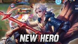 NEW HERO ALLAIN GAMEPLAY  HONOR OF KINGS  HOK [upl. by Nosyrb]