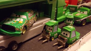 Disney Pixar Cars Hostile Takeover Bank Chick Hicks86 Team Review [upl. by Philemol]