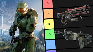 Halo Infinite Weapon Tier List [upl. by Enilarak714]