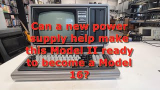 Making a TRS80 Model II evolve Part 1 [upl. by Ettevol205]