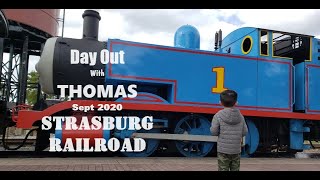 Day Out with Thomas on Strasburg Railroad  2020  Train Adventure to Ronks PA Part 1 [upl. by Htebazle]