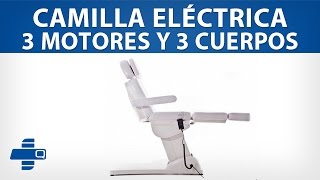 Camilla Eléctrica de 3 motores de 3 cuerpos QM9302BL [upl. by Merfe]