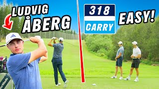 Ludvig Åbergs INCREDIBLE Driver Swing Tips [upl. by Gwyneth178]