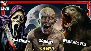 Scream Terrifier 28 Years Later Werewolves amp More  Live [upl. by Edythe]