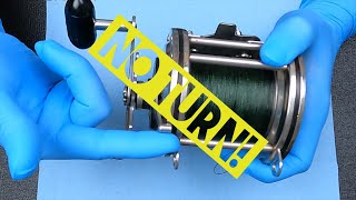 Conventional Reel Spool Wont Turn  How To Fix Fishing Reel Repair [upl. by Eleanor937]