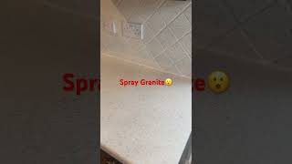 Spray Granite  The way forward cabinetpainting paintspray interiorpainting painting [upl. by Alarice]