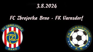 FC Zbrojovka Brno  FK Varnsdorf 16 382024 [upl. by Eniahpets]