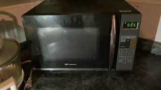 Emerson 1 2 CU FT 1100W Griller Microwave Oven with Touch Control Review Microwave heats up fast [upl. by Ojytteb]