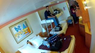 Hewitt Family Carnival Vacation Carnival Glory Room 2355 [upl. by Sancha147]