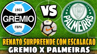 O TÉCNICO RENATO PORTALUPPI TRAZ NOVIDADES NA ESCALAÇÃO PARA O CONFRONTO DO GRÊMIO X PALMEIRAS [upl. by Farkas538]