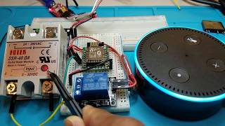 ESP8366 Arduino project with Alexa  ESP8266 ESP12E  Tutorial  4 [upl. by Shuler]