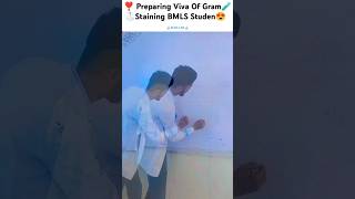 Gram Staining Procedure🔬Prepare for Viva Gram Staining 😍 dmlt mlt medical labtechnician [upl. by Tyra99]