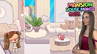 CONSTRUYO LA HABITACIÓN GRATIS DE MIS SUEÑOS en la Mansion House Maker de Avatar World 🤩 Piso 3 [upl. by Aicilaanna]