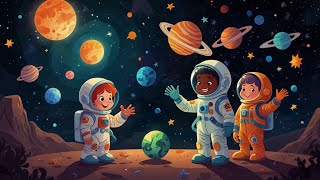 🚀 Planets amp Space Adventure  Fun Song for Kids [upl. by Marleah]