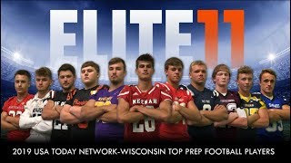 Tanor Bortolini Kewaunee  Fox Valley Elite 11 Football 2019 [upl. by Ahsyle]