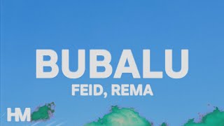 Feid Rema  Bubalu LetraLyrics [upl. by Ribble]