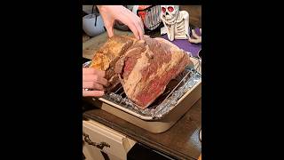 Brisket  Oven Method  When smoking not an option 12hrs brisket food cooking bbq [upl. by Arenat]