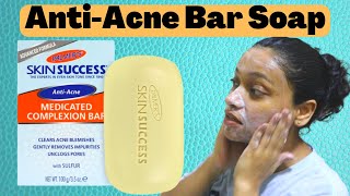 Palmers Skin Success AntiAcne Medicated Complexion Bar  Review PalmersMiddleEast [upl. by Yeslah]