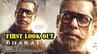 Bharat  Salman Khan goes grey  FIRST LOOK OUT [upl. by Novi]