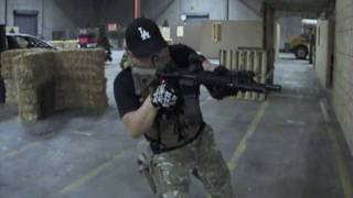 CQB City Airsoft May 8th 2010 WE M4 GBB SIG 556 M16 M14 SCAR [upl. by Liuqa74]