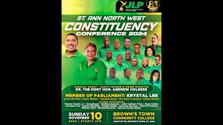 Jamaica Labour Party St Ann North West Conference  Andrew Holness etc [upl. by Niajneb]