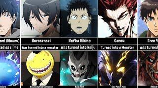 Anime Characters Who Turned into Monsters [upl. by Nollie]