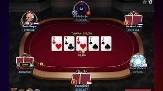 100kNL Barak Wisbrod Vs Limitless Vs Kevin Paque Kaladjurdjevic Markkos Ladev  High Stakes Poker [upl. by Aerdnas]