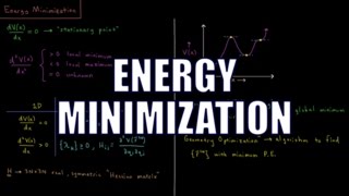 Computational Chemistry 32  Energy Minimization [upl. by Hesper]