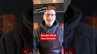 DAS GEHEIMNIS VOM METZGER Secreto Steak vom Schwein metzger shortsmitmarietta kochen [upl. by Beall456]