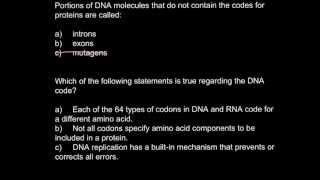 Examples of noncoding DNA [upl. by Yenattirb232]