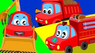 Truck Song  Little Red Car Shows For Toddlers  Cartoon Video For Children by Kids Channel [upl. by Burton]