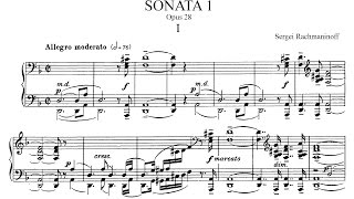 Rachmaninoff Sonata No1 in D Minor Op28 Lugansky Chochieva [upl. by Jehius]