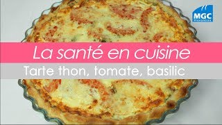 Tarte thon tomate basilic [upl. by Aldous]