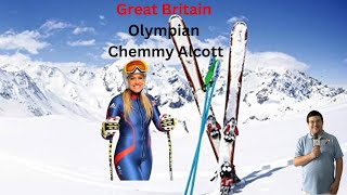 Great Britain Olympian alpine skiing Chemmy Alcott [upl. by Jeavons]