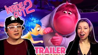 We CANT WAIT to watch Inside Out 2 Trailer Reaction [upl. by Enelyaj467]