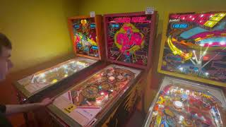 Gottlieb Solar Ride Pinball 1979  FunSpot  Laconia NH [upl. by Ellenwahs829]