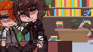 🔥  Are you insane  meme  Soukoku ¿Spicy  BSD AU  gacha club  🔥 [upl. by Enneibaf]