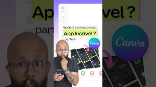 Já sabia disso Esse App grátis Canva vai te ajudar muito [upl. by Brodeur]