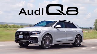 2019 Audi Q8 Review  Smooth and Relaxing [upl. by Ahsrat]