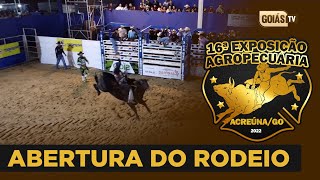 Abertura do rodeio da 16° exposição agropecuária [upl. by Stultz]