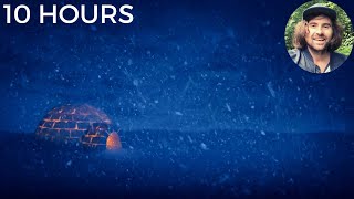 Blizzard Snowstorm amp Arctic Howling Wind Sounds for Sleeping Relaxing amp Insomnia  Igloo Ambience [upl. by Reddy743]