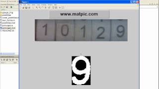 MATLAB APLICACIÓN DE OCR OPTICAL CHARACTER RECOGNITION [upl. by Alleusnoc]