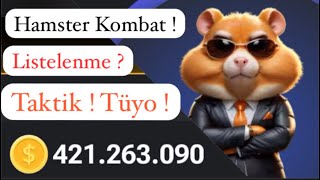 Hamster Kombat Airdrop  Tüyolar  Listelenme  Taktikler  Sıfır Sermaye İle Dolar Kazanmak 38 [upl. by Bohaty]