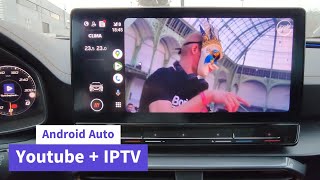 Youtube TV Plataformas Streaming en ANDROID AUTO con FERMATA AUTO [upl. by Intruoc846]