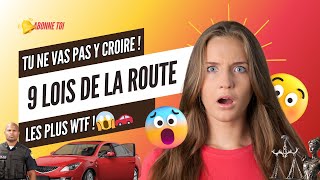 LOIS DE LA ROUTE LES PLUS WTF  😱🚗 [upl. by Esenwahs988]