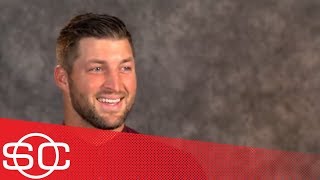 Tim Tebow describes the transition from Heisman winner to baseball player  SportsCenter  ESPN [upl. by Laurent690]