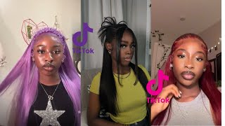 🌸 LACE FRONTAL SUMMER WIGS INSTALLS COMPILATION ✨🌸🌺 [upl. by Bunns]