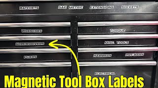 Transform Your Toolbox with These Magnetic Emblems [upl. by Naesed]