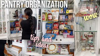 SMALL PANTRY ORGANIZATION EXTREME DECLUTTER amp ORGANIZE WITH ME AFFORDABLE STORAGE TIPS amp IDEAS [upl. by Adnimra411]