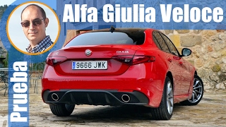 Alfa Romeo Giulia Veloce  Prueba  Review [upl. by Ttelrats]